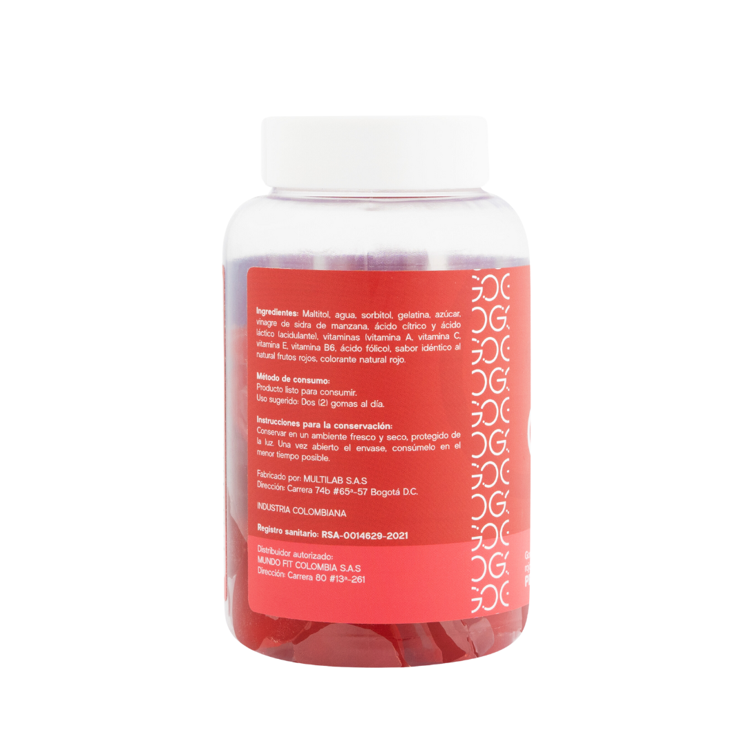 VINAGRE DE MANZANA EN GOMITAS